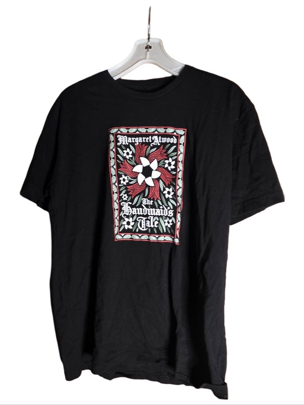 The Handmaid’s Tale Margaret Atwood Black Graphic Tee XL